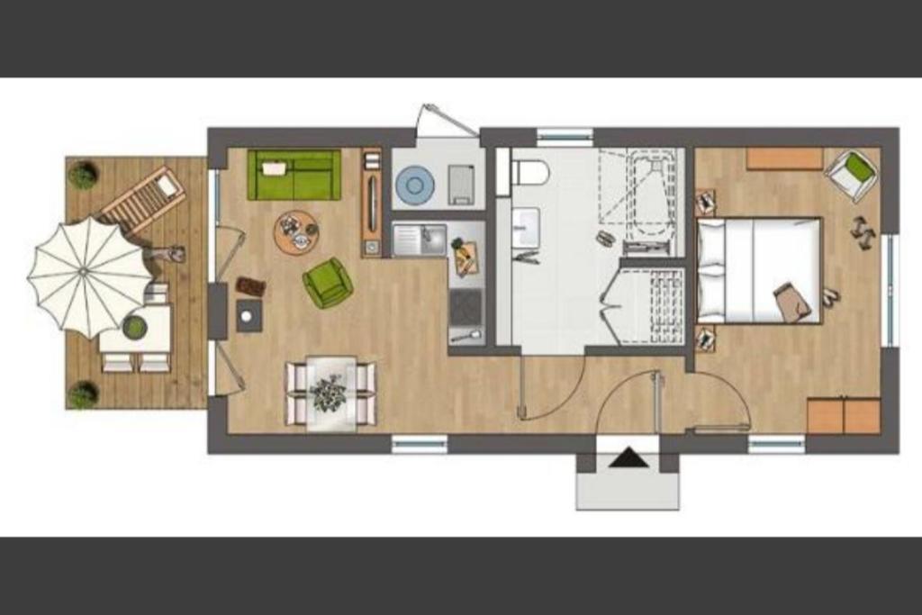 2 Zi Ferienhaus Skipper Hus, Infrarotsauna, Strandnähe by Seeblick Ferien Olpenitz Exterior foto