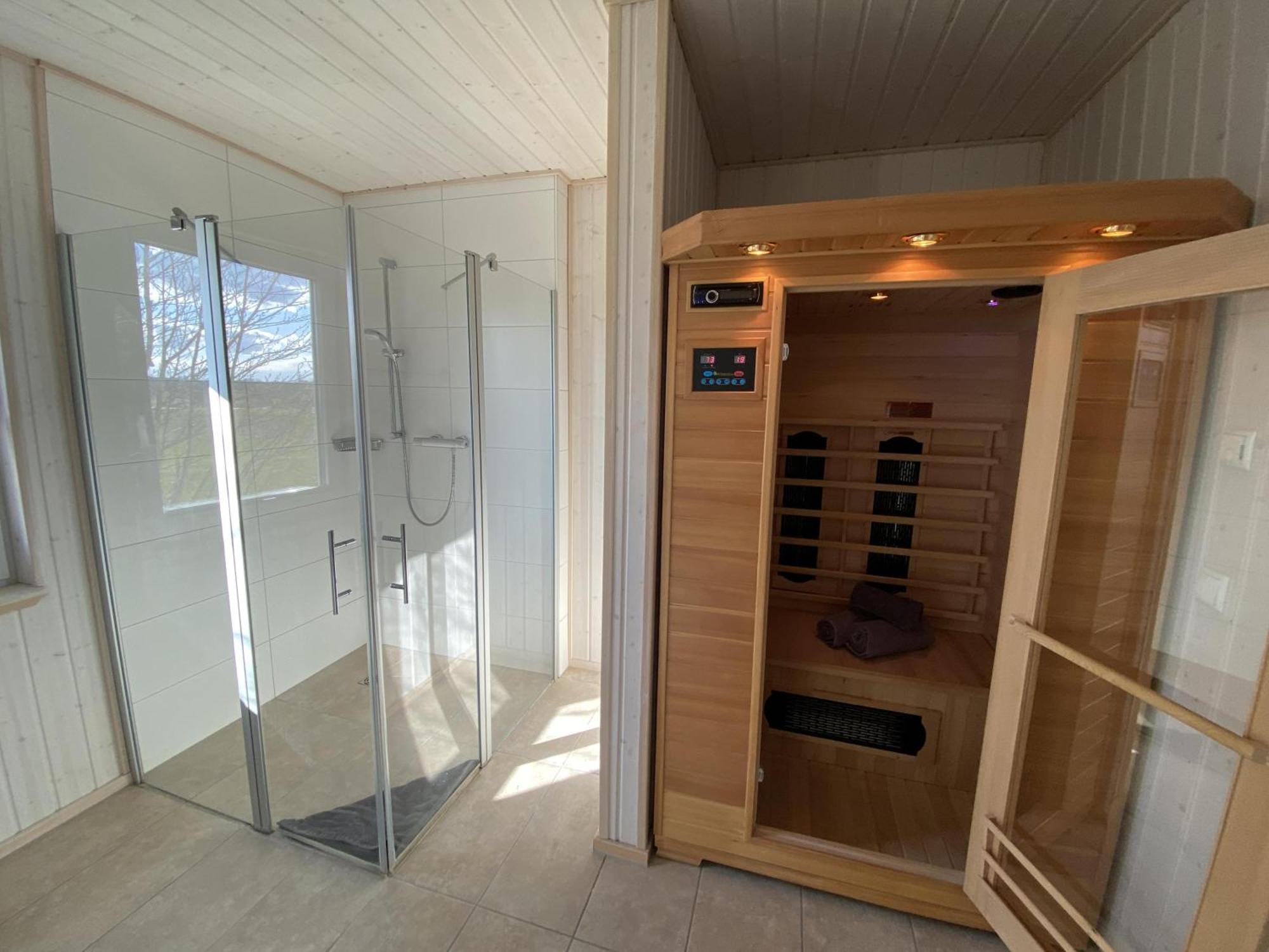2 Zi Ferienhaus Skipper Hus, Infrarotsauna, Strandnähe by Seeblick Ferien Olpenitz Exterior foto